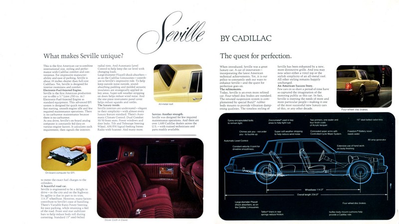 1975 Cadillac Seville Folder Page 2